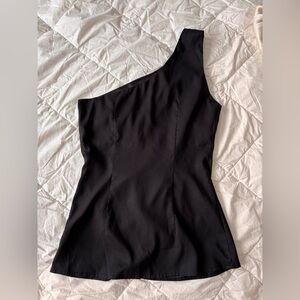 Guess Black One-Shoulder top